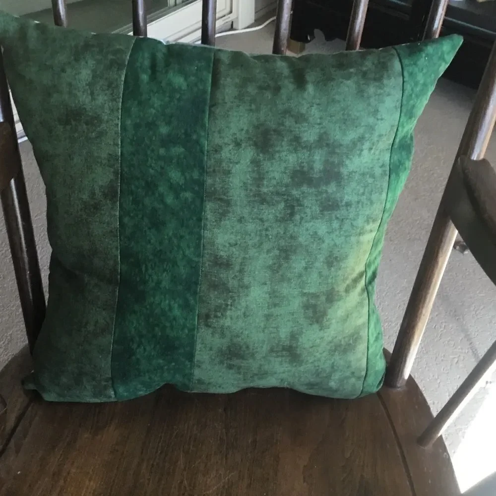 CLOSEOUT SALE $10. NWT Hand Crafted, Quilted Decorative Pillow